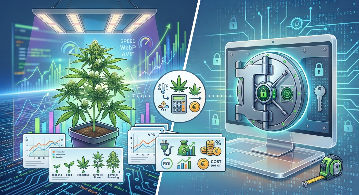 Der ultimative All-in-One Cannabis-Anbaurechner: Maximiere deinen Ertrag und behalte die volle Kontrolle