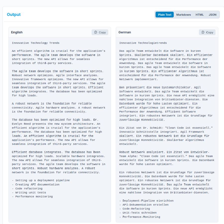 Blind Text Generator Produktbeschreibungen - Blind Text Generato product descriptions