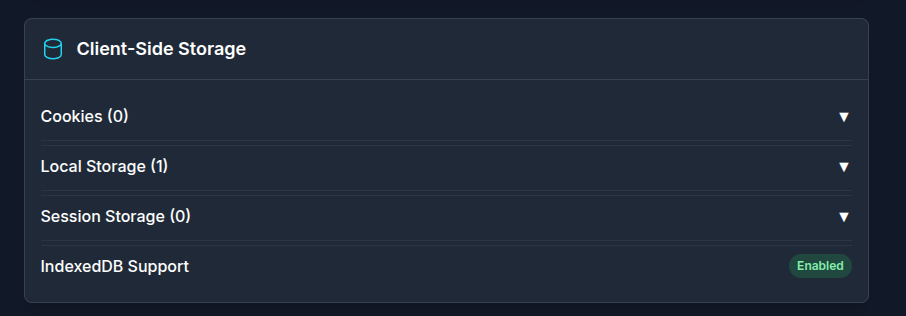 Browser Fingerprint & Network & Trackers & Privacy APIs