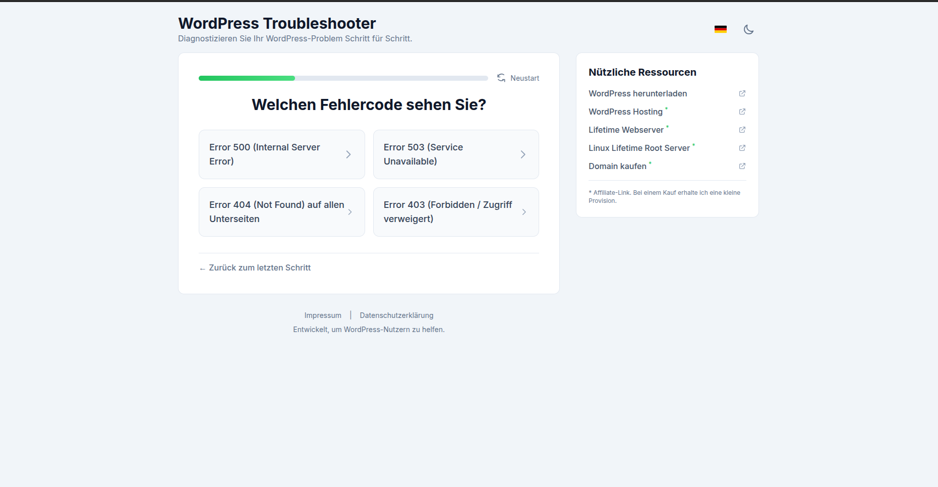 WordPress Troubleshooter Wordpress Helfer - Kostenlose Wiki